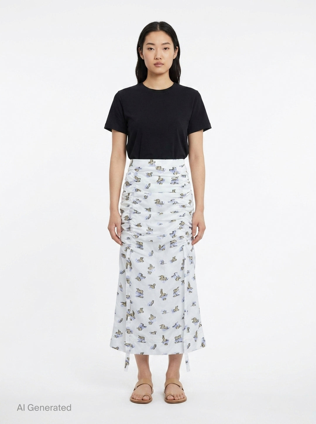 Liora Organza Midi Skirt | Ulla Johnson | Club21 - front