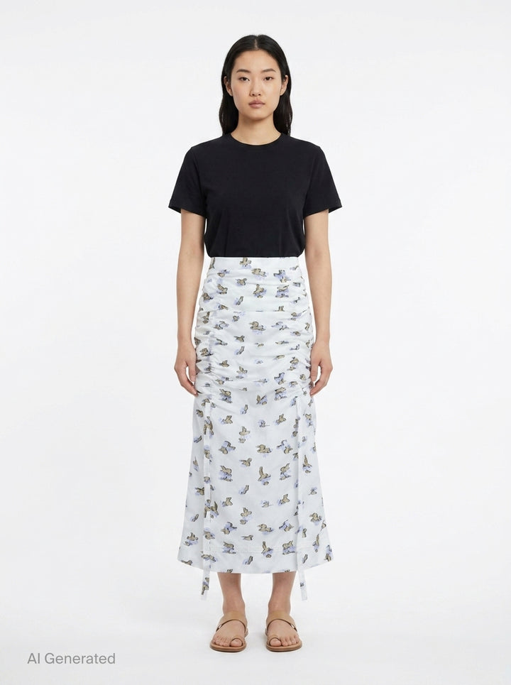 Liora Organza Midi Skirt | Ulla Johnson | Club21 - front
