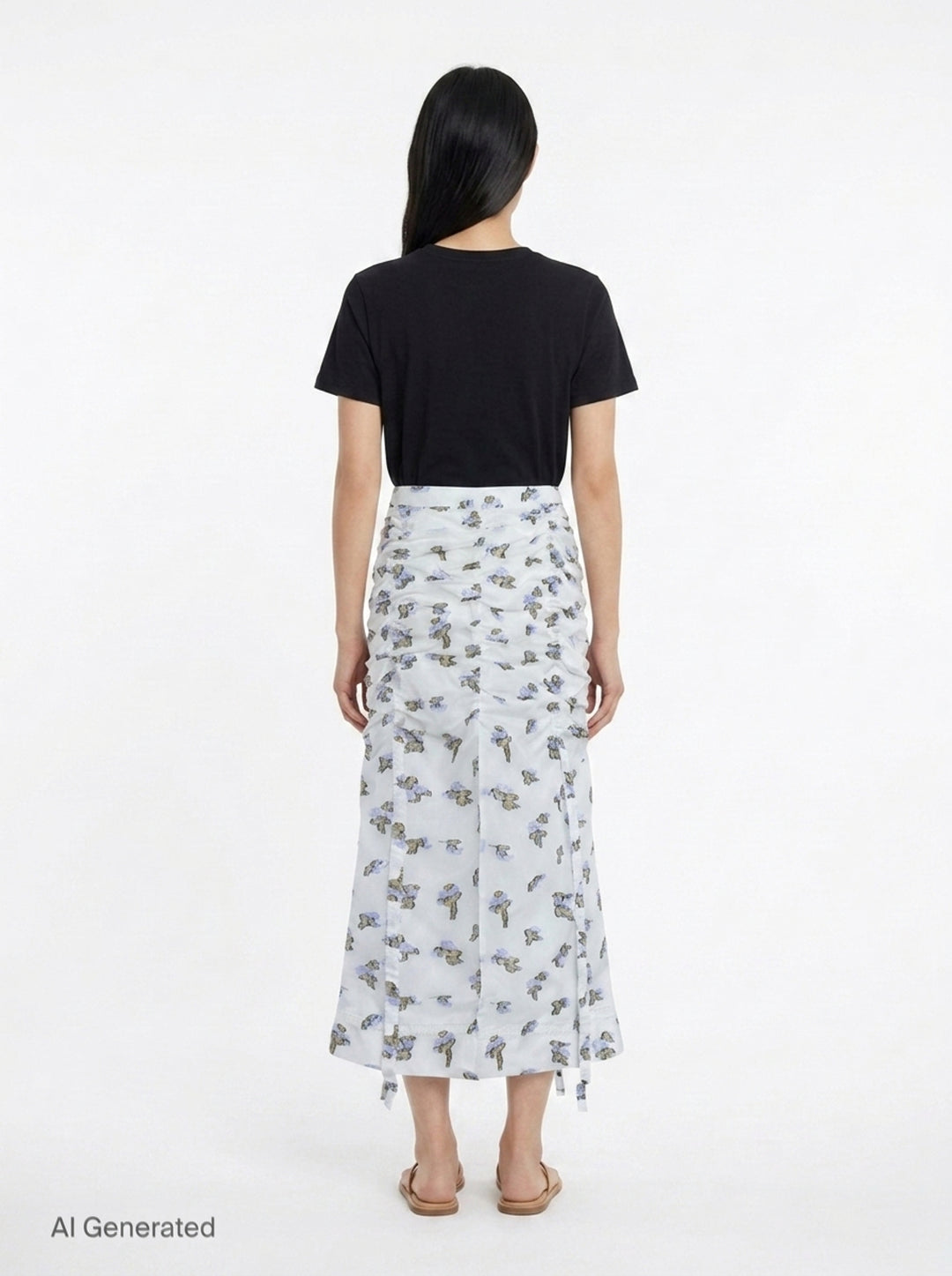 Liora Organza Midi Skirt | Ulla Johnson | Club21 - back