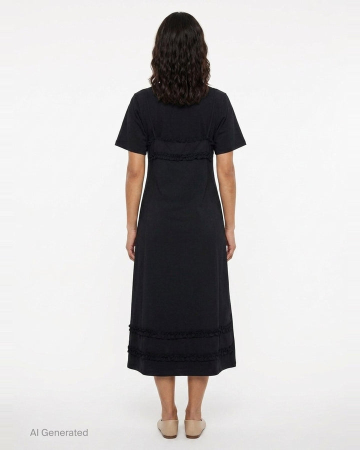 Tallis Cotton Midi Dress | Ulla Johnson | Club21 - back