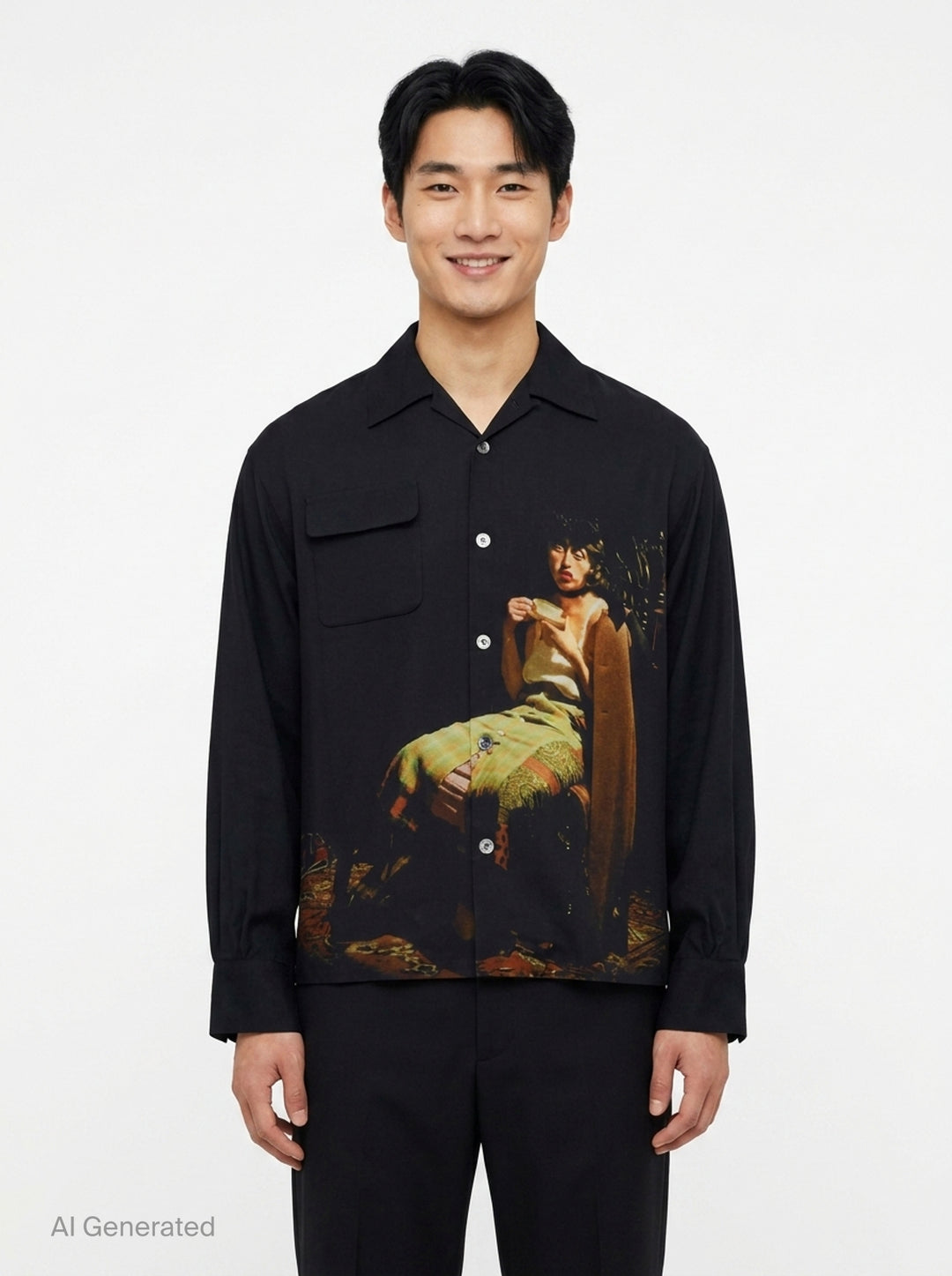 Cindy Sherman Long Sleeve Shirt | Undercover | Club21 - front
