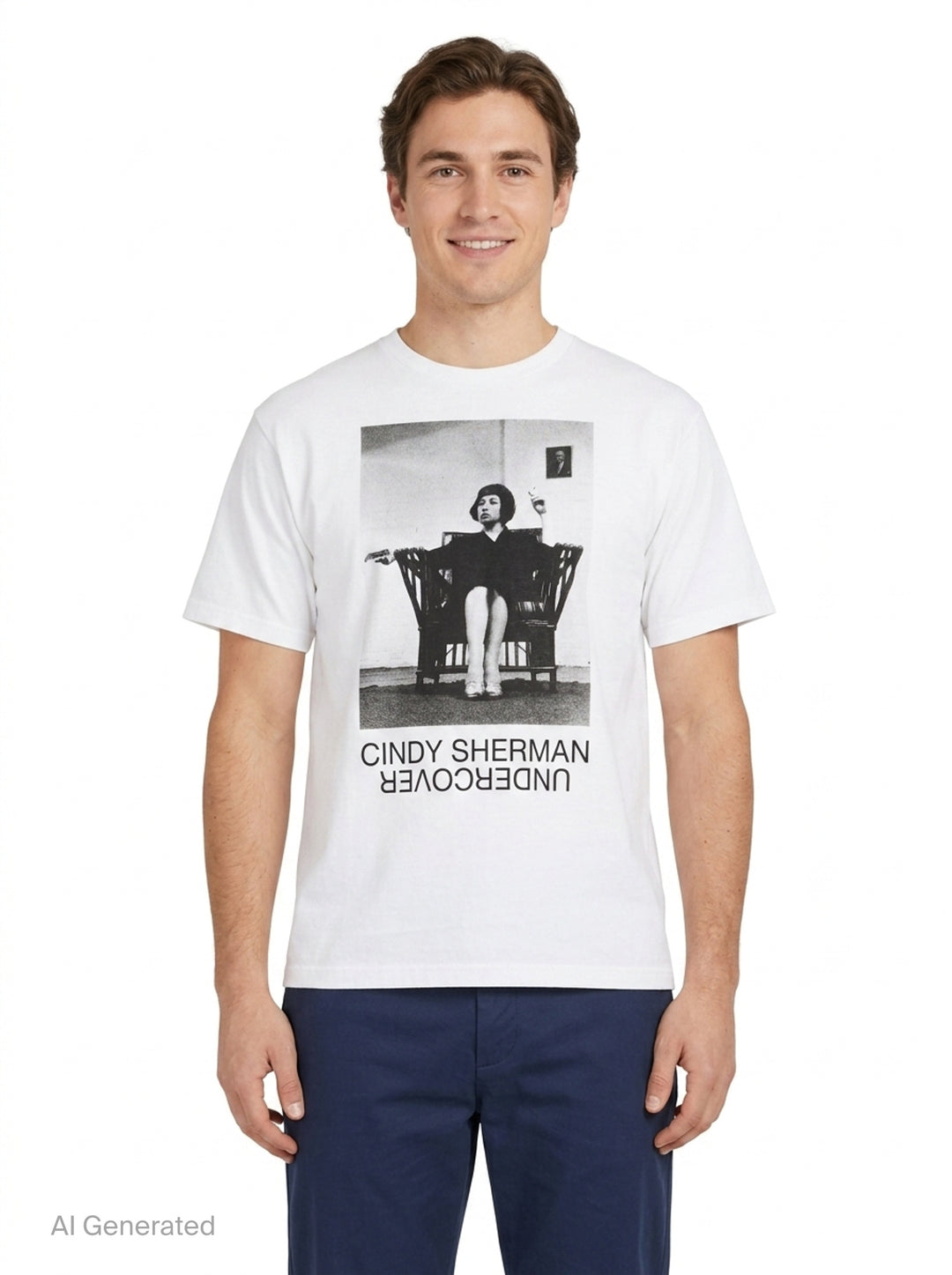 Cindy Sherman Smoking Tee | Undercover | Club21 - front