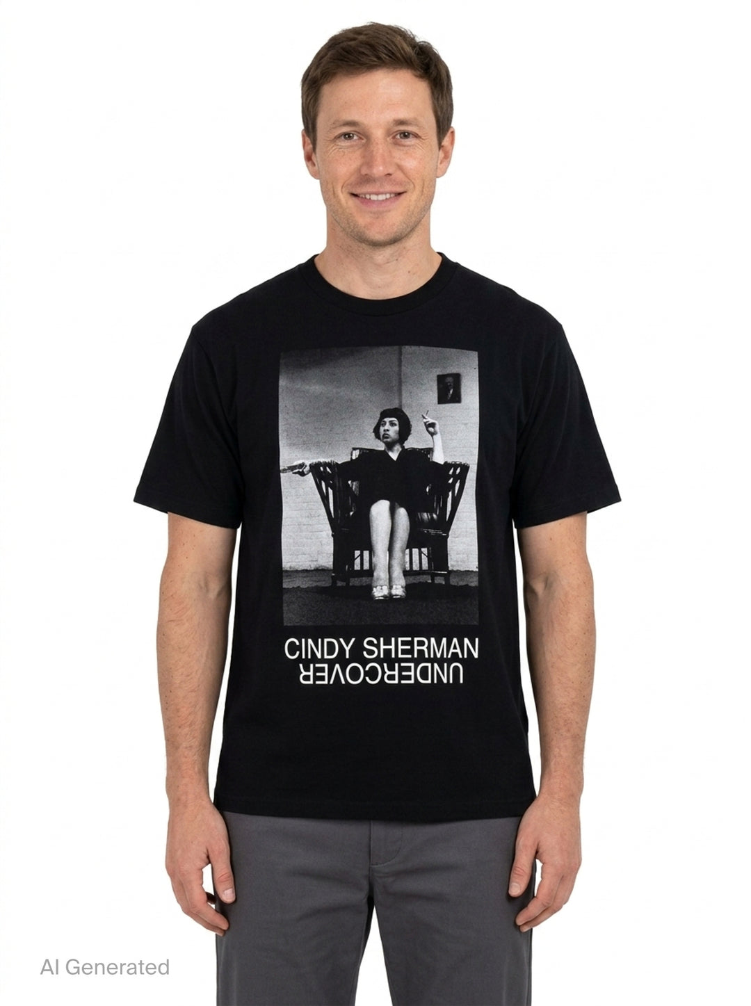 Cindy Sherman Smoking Tee | Undercover | Club21 - front