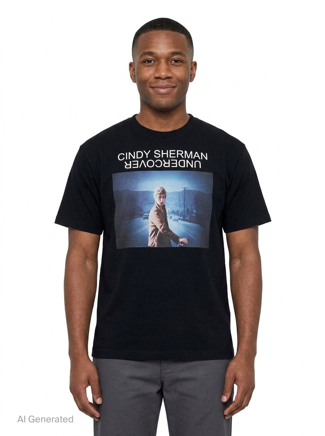 Cindy Sherman Staring Print Tee | Undercover | Club21 - front