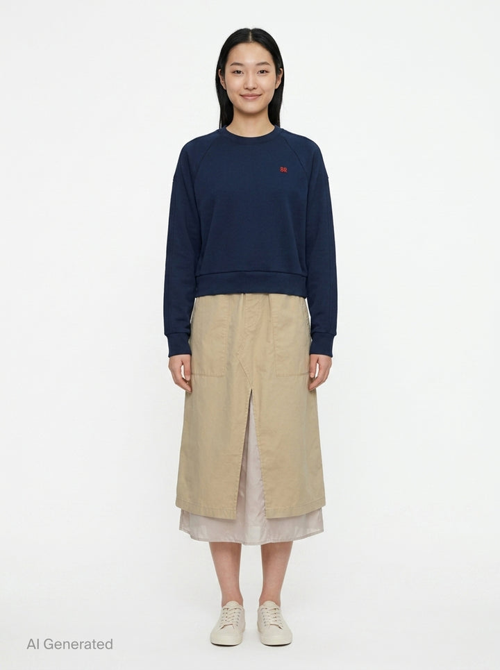 Trompe L'Oeil Sweater Dress | Undercover | Club21 - front