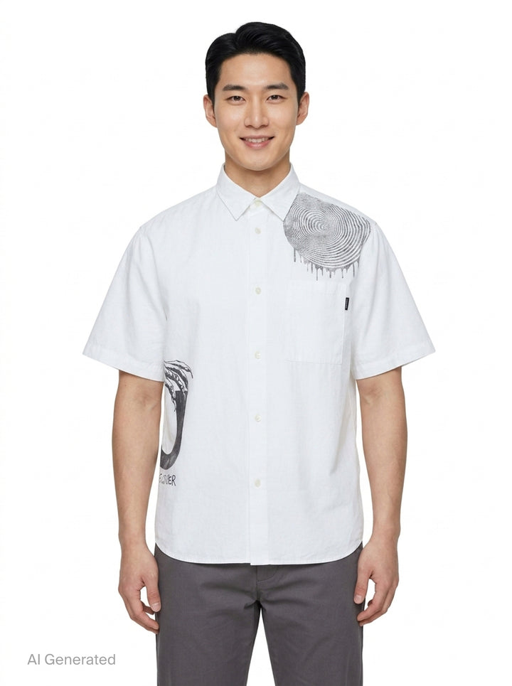 Witch Hand Short Sleeve Shirt | Undercover | Club21 - front