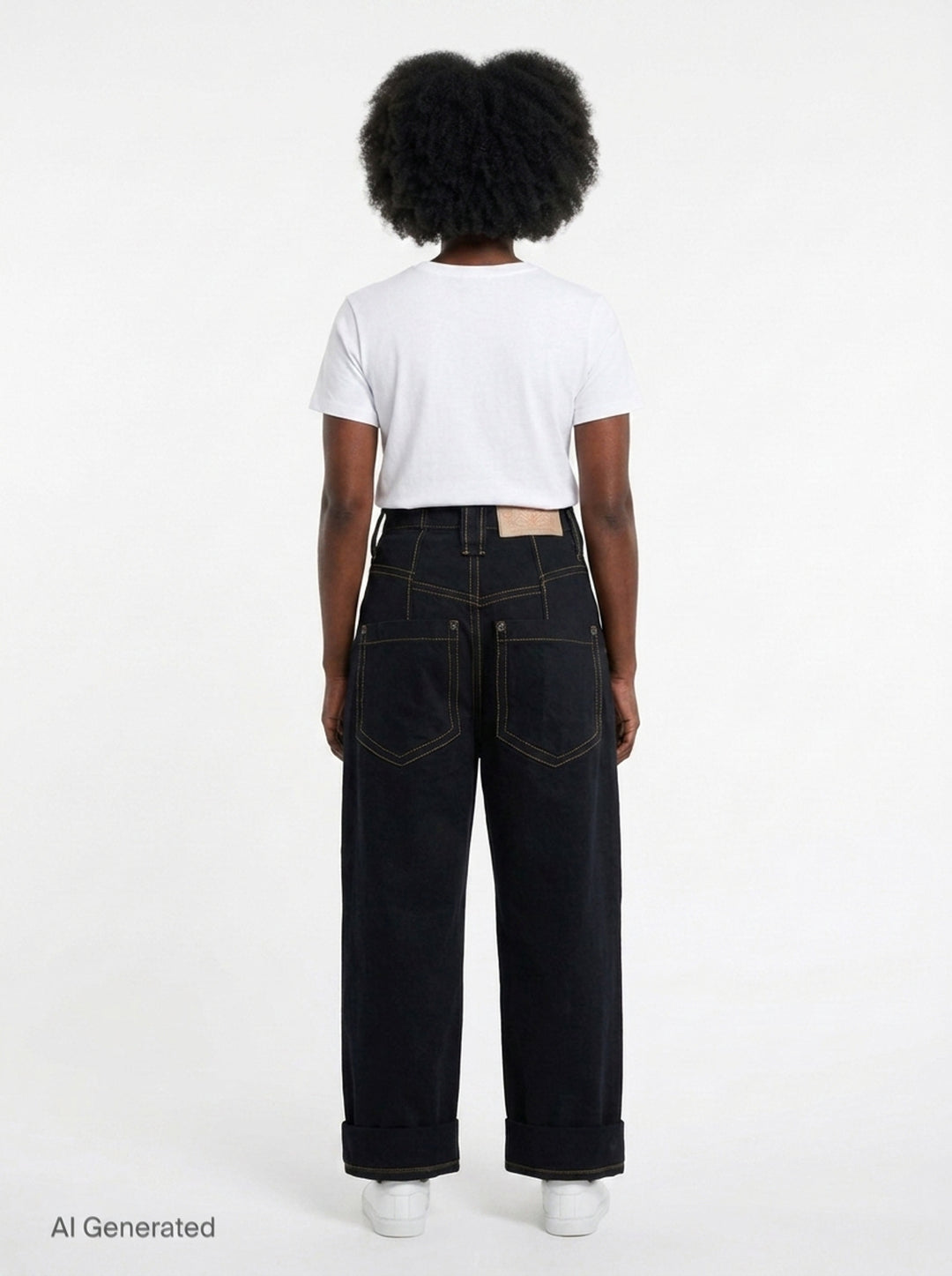 Baby Wide-Leg Jeans | Vaquera | Club21 - back