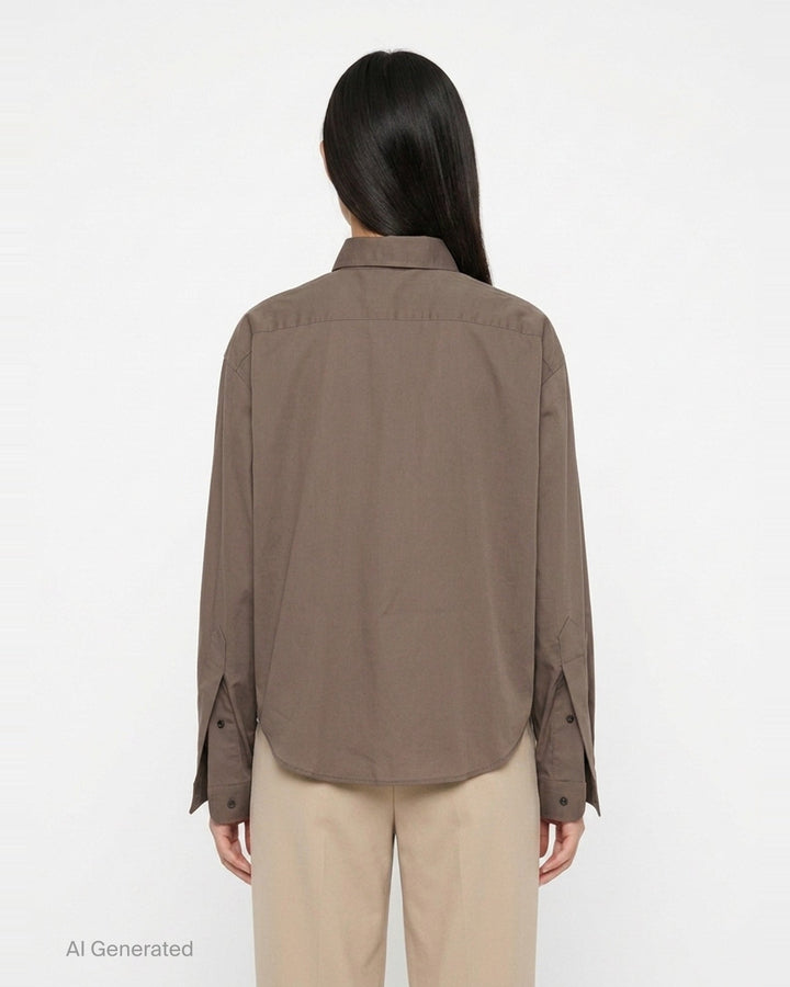 Belted Button Down Blouse | Vaquera | Club21 - back