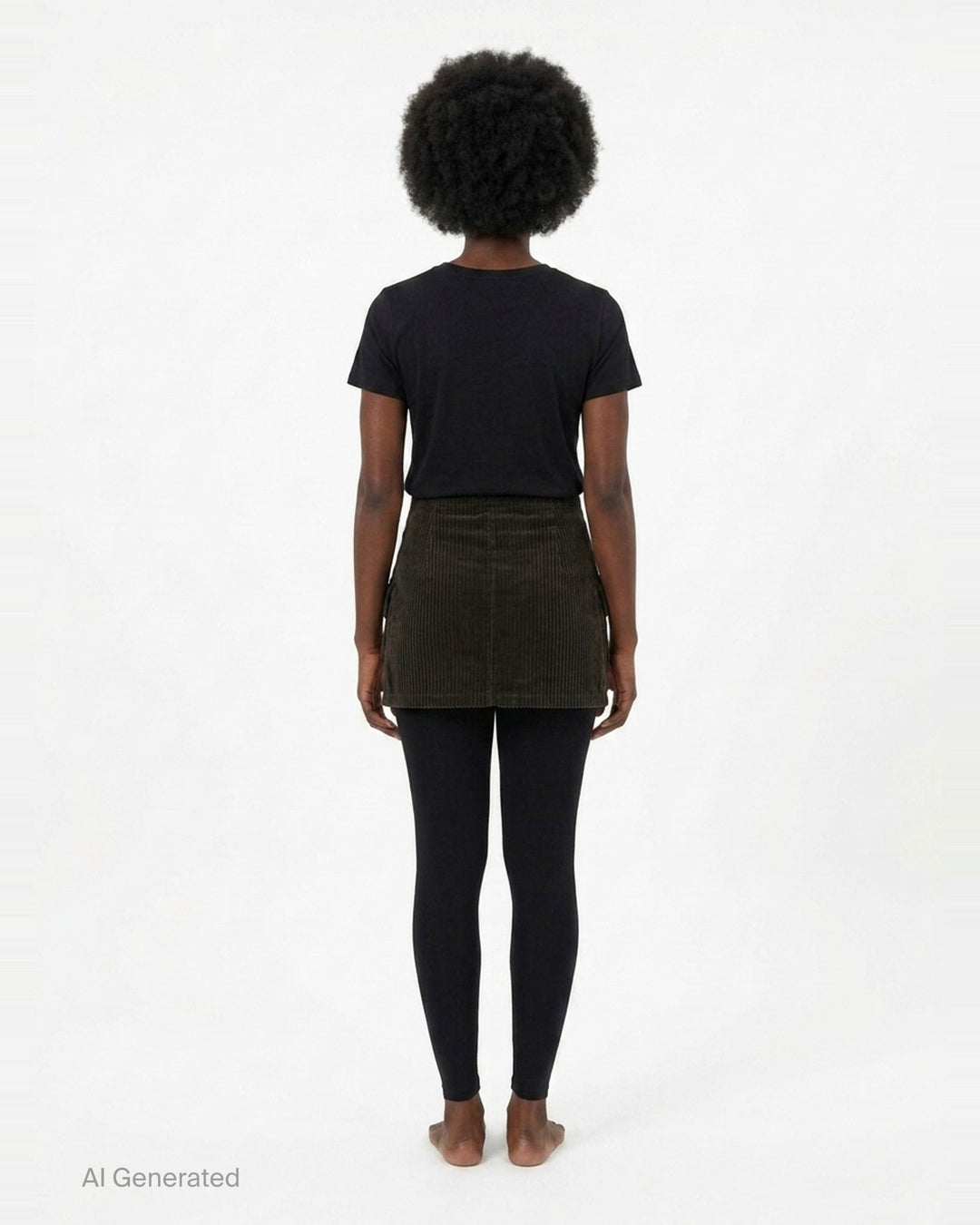 Corduroy Cargo Mini Skirt | Vaquera | Club21 - back