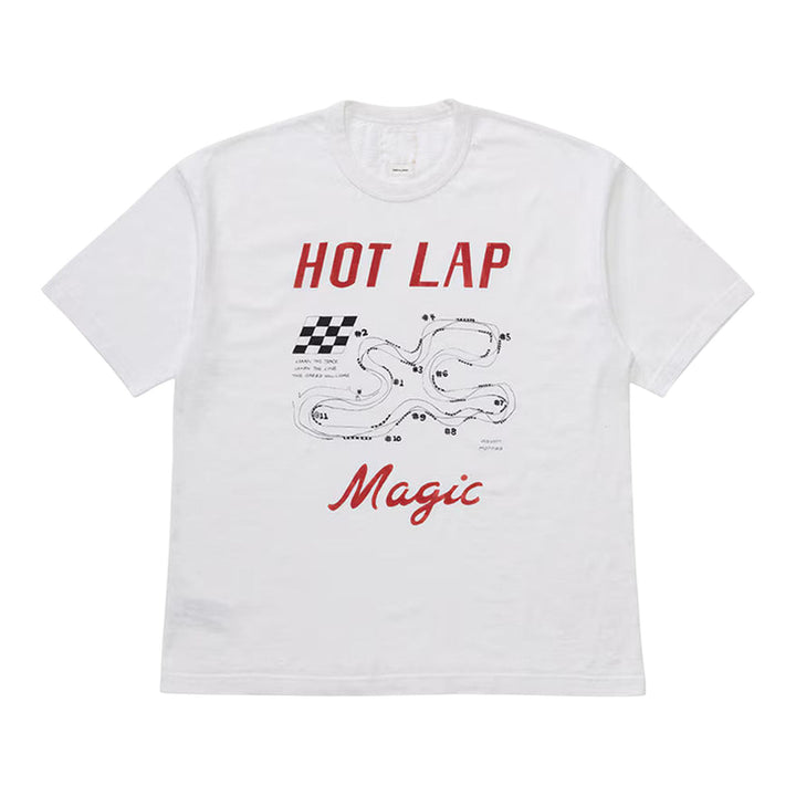 Club21 - visvim - Hot Lap Jumbo Short Sleeve Tee - TEES - White