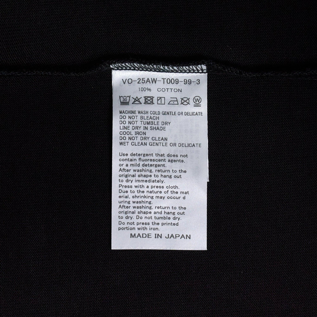 Club21 - vowels - 3D Tee - TEES - Black