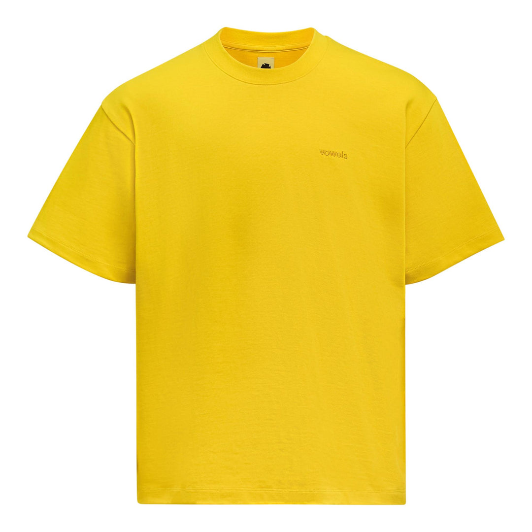 Club21 - vowels - Classic Tee - TEES - Yellow