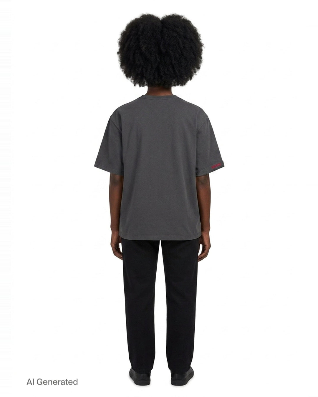 Logo Pin-Tucked Tee | We11done | Club21 - back
