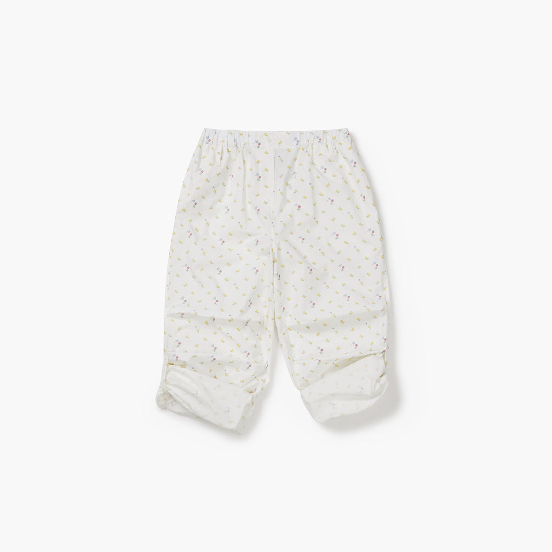 Woodstock Roll-Up Cotton Pants