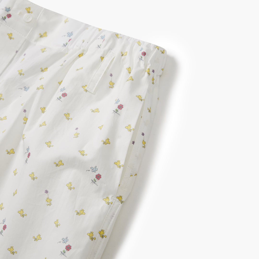 Woodstock Roll-Up Cotton Pants