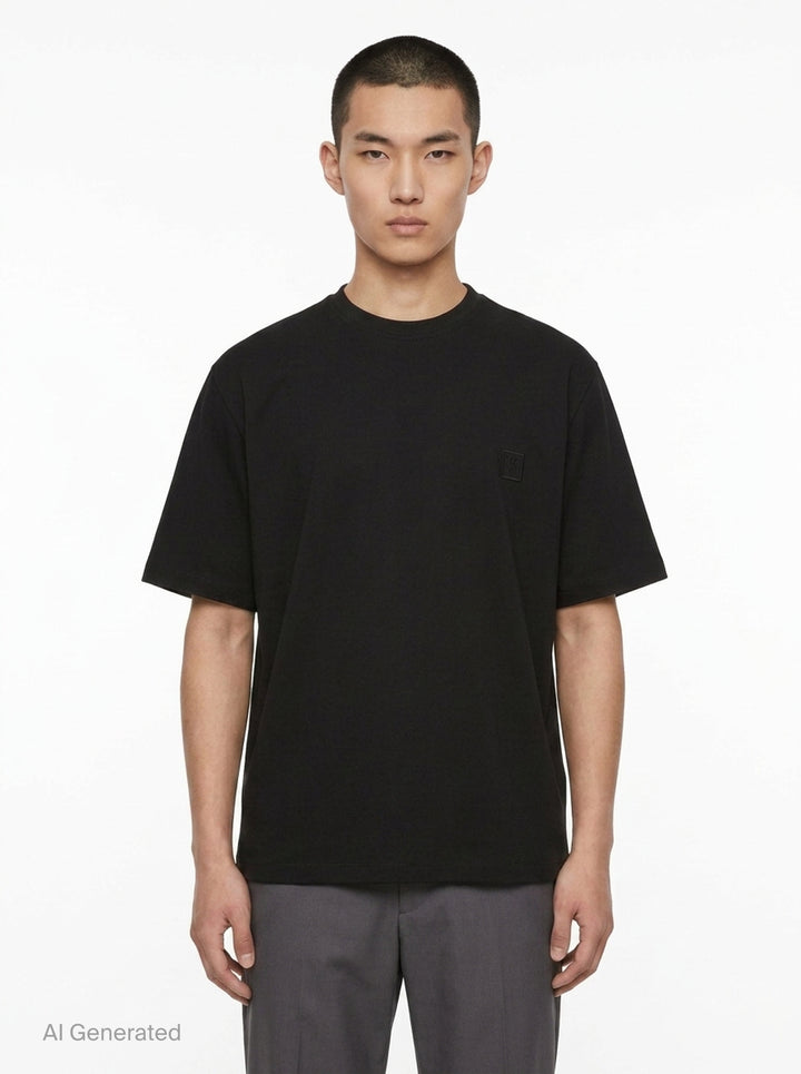 Back Flower Print Tee | Wooyoungmi | Club21 - front
