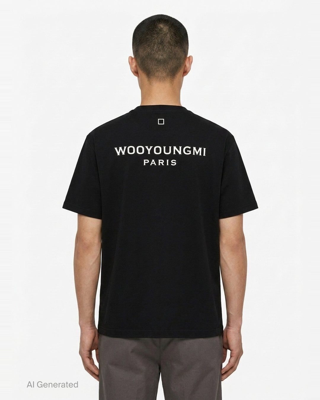 Back Logo Tee | Wooyoungmi | Club21 - back