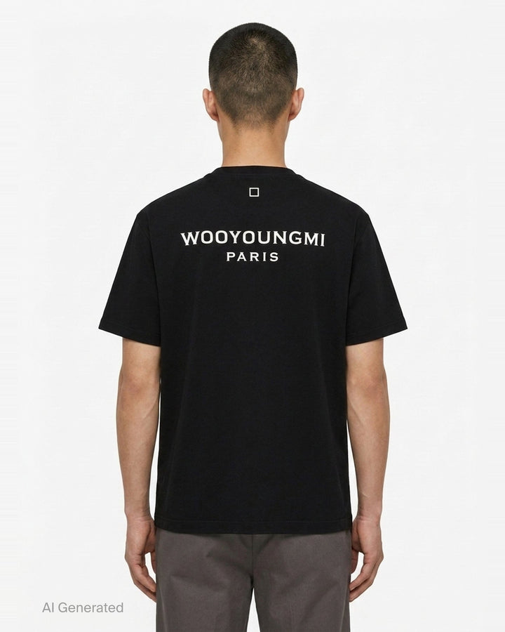 Back Logo Tee | Wooyoungmi | Club21 - back