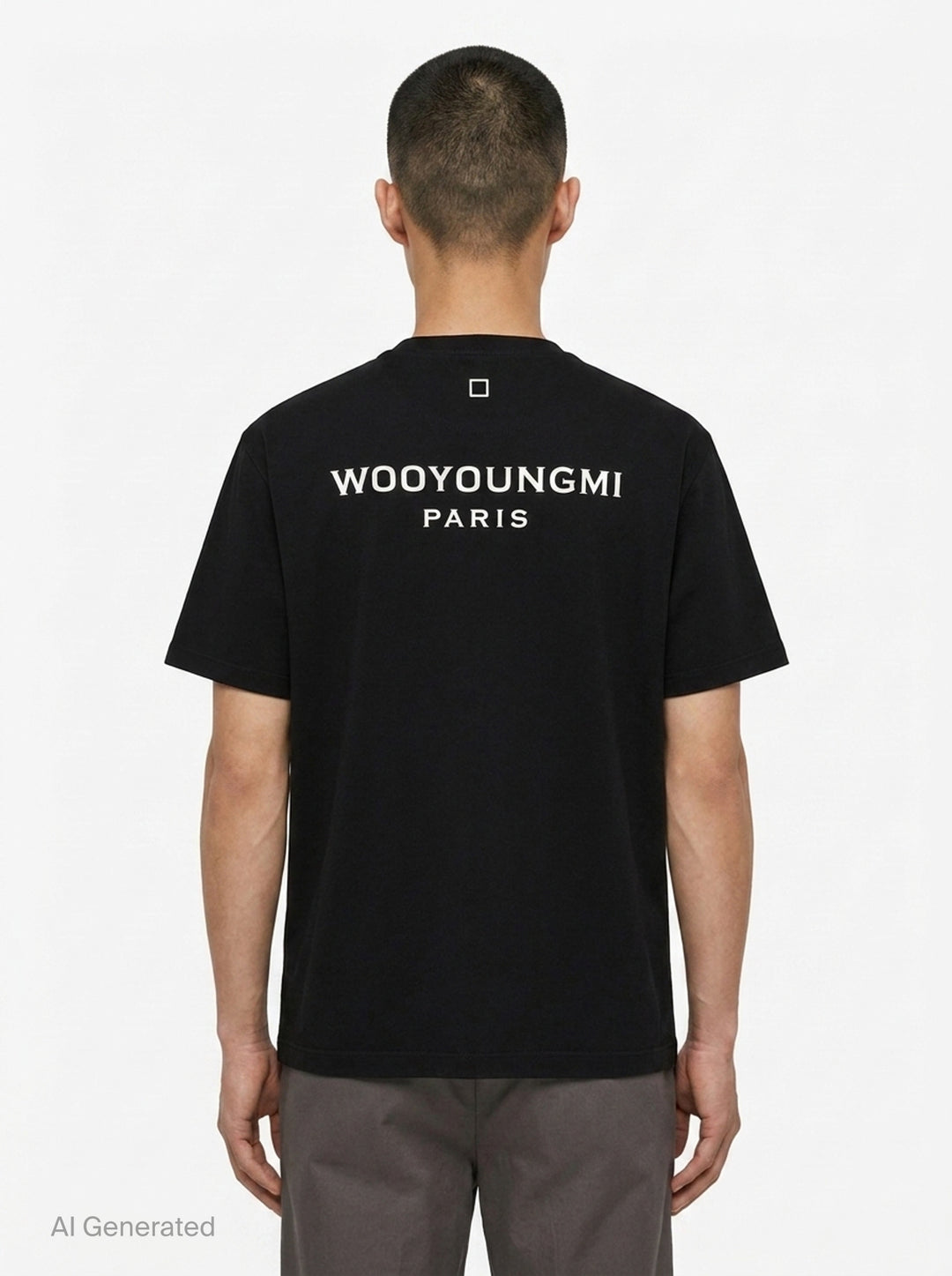 Back Logo Tee | Wooyoungmi | Club21 - back