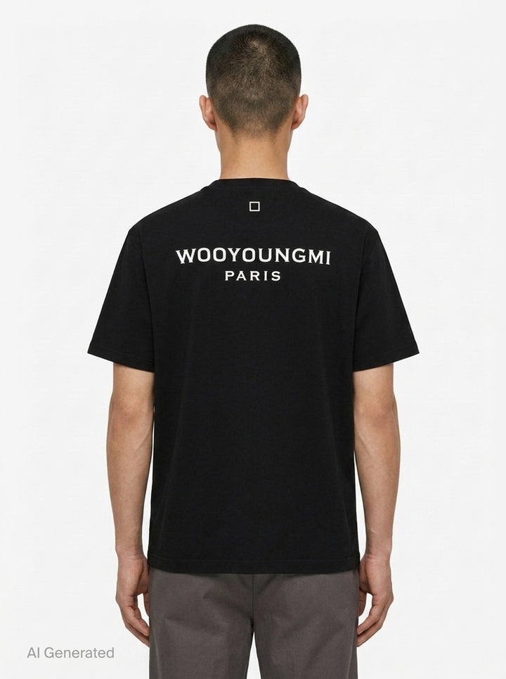 Back Logo Tee | Wooyoungmi | Club21 - back
