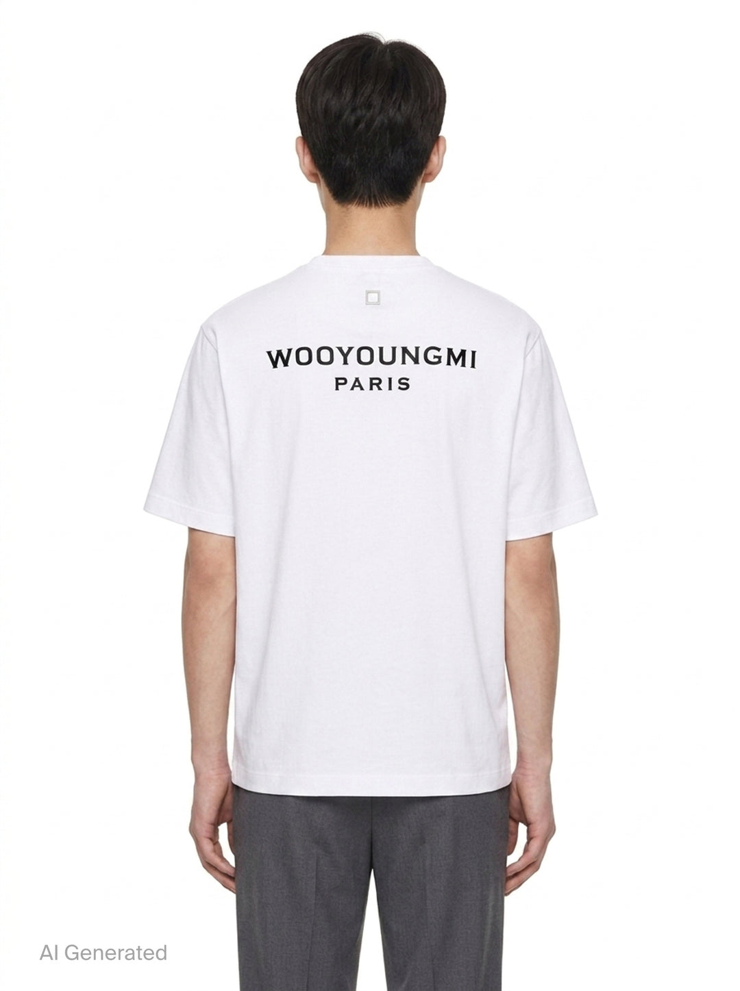 Back Logo Tee | Wooyoungmi | Club21 - back