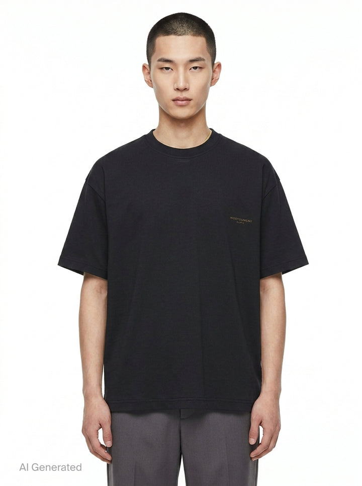 Back Seasonal Print Tee | Wooyoungmi | Club21 - front