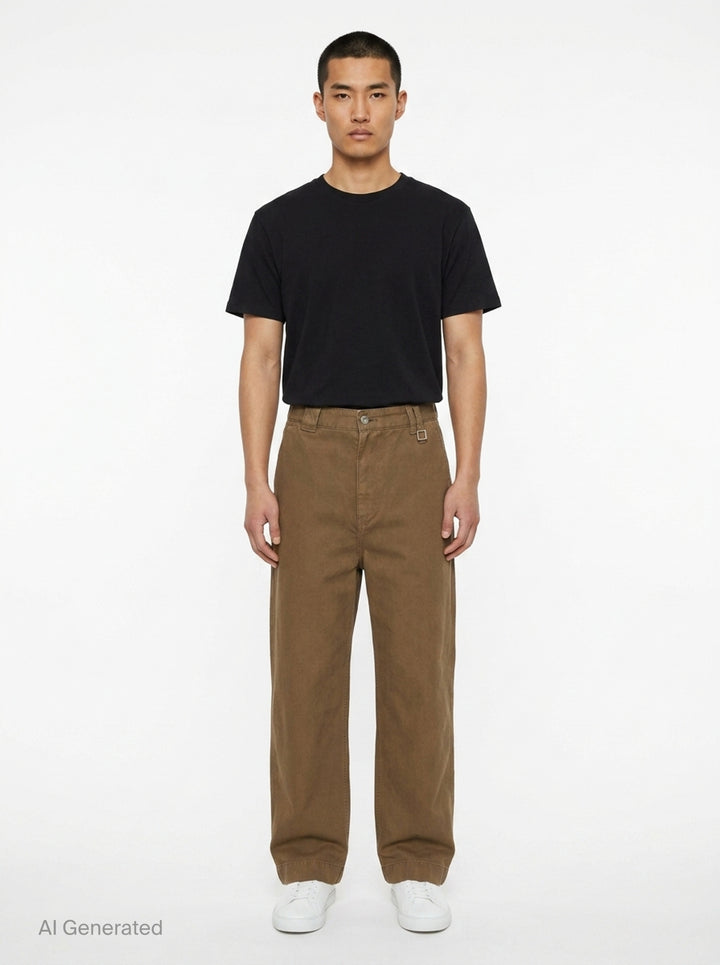 Chino Straight Pants | Wooyoungmi | Club21 - front