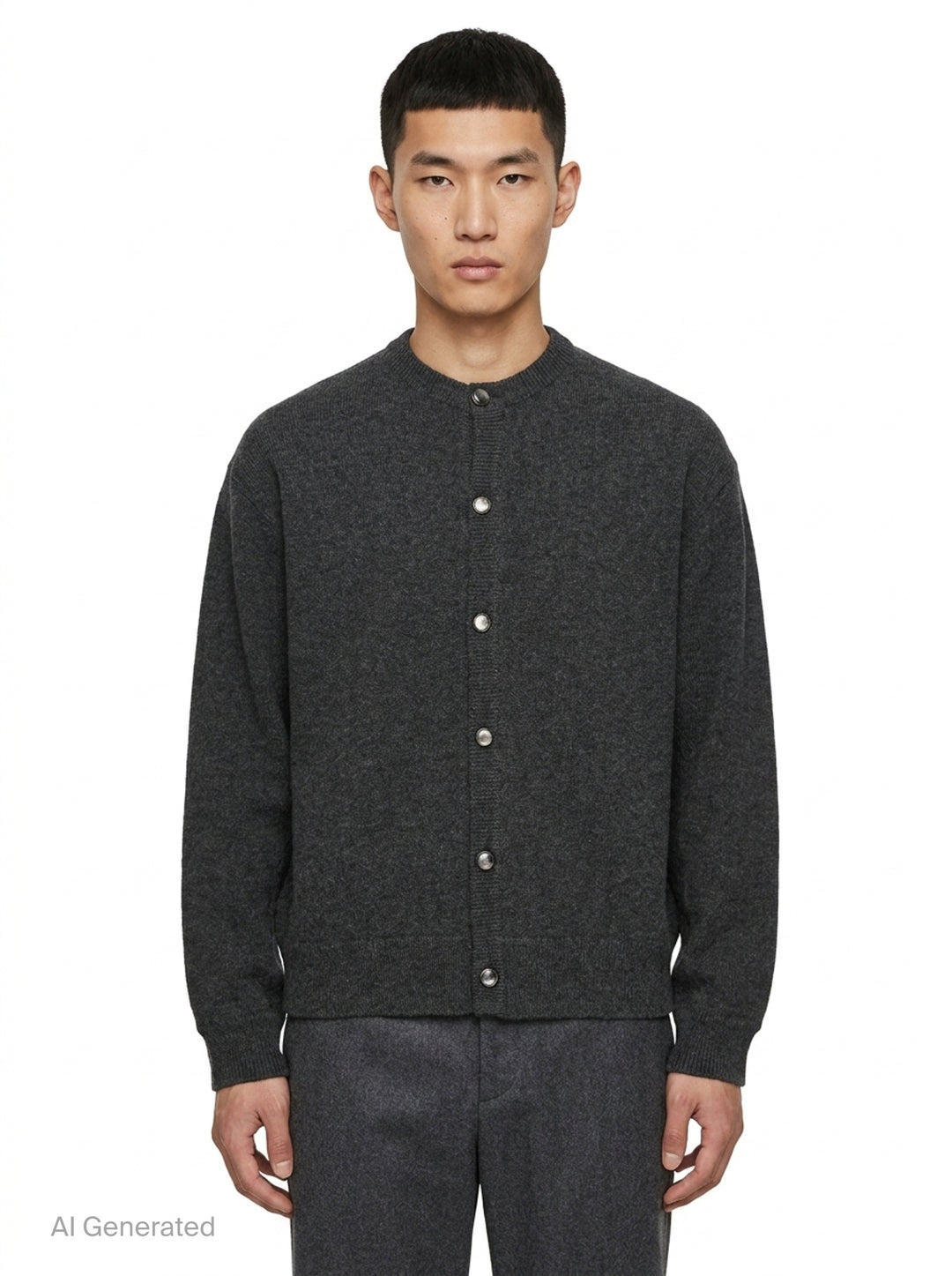 Knit Snap Button Cardigan | Wooyoungmi | Club21 - front