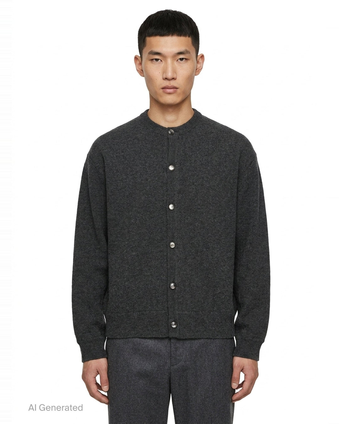 Knit Snap Button Cardigan | Wooyoungmi | Club21 - front