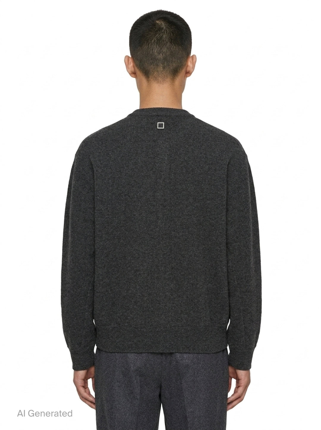 Knit Snap Button Cardigan | Wooyoungmi | Club21 - back