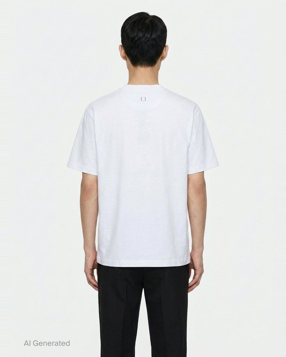 Nice Cotton Tee | Wooyoungmi | Club21 - back