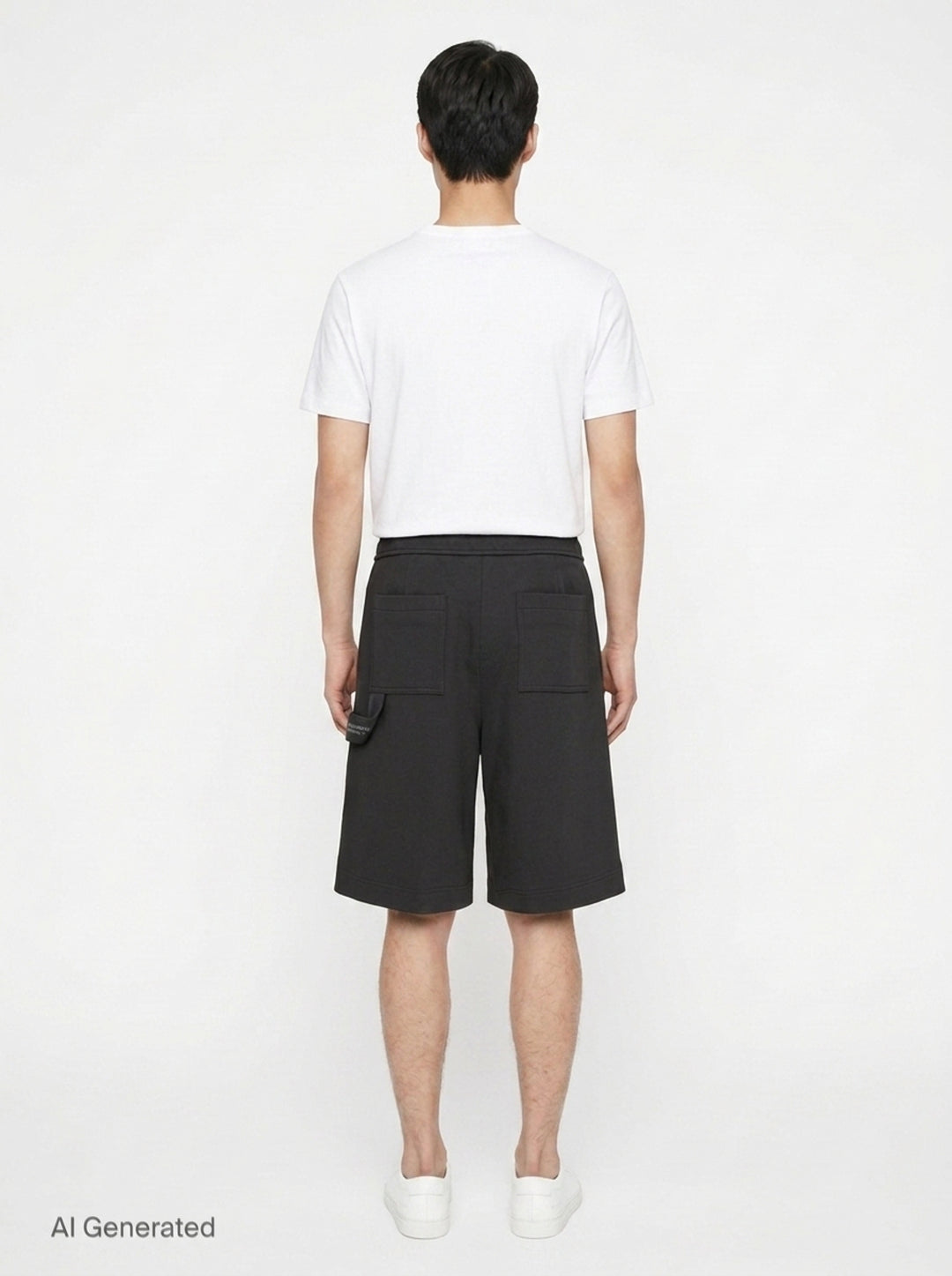 Pleated Drawstring Shorts | Wooyoungmi | Club21 - back