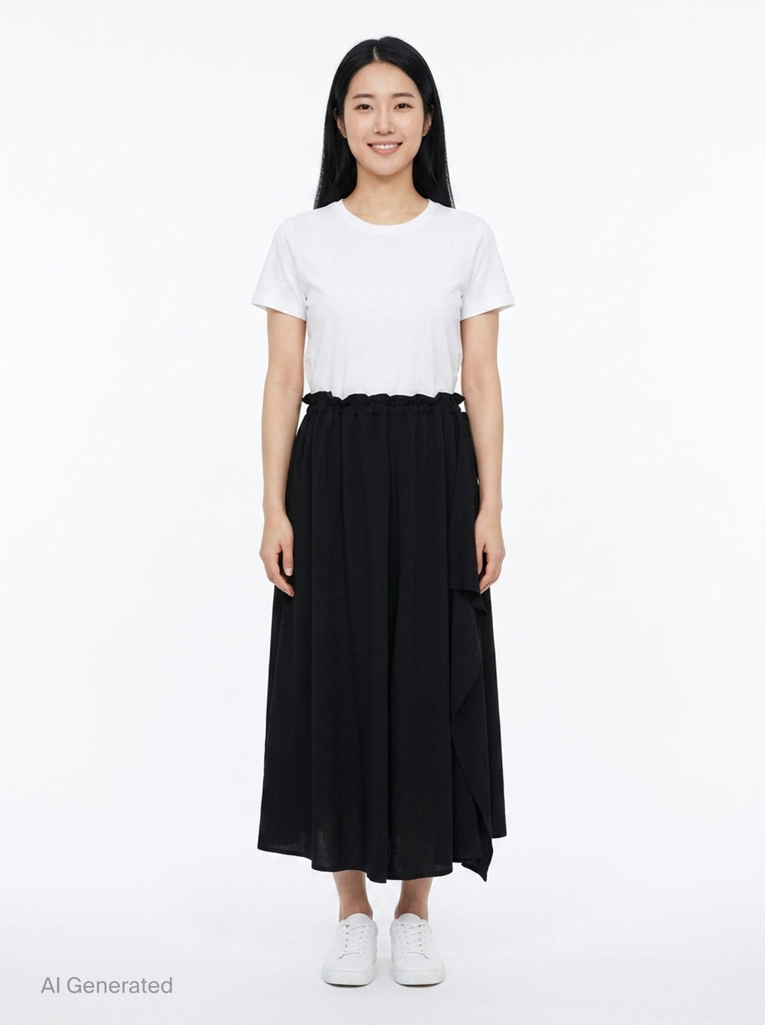 Balloon Draped Midi Skirt | Y's | Club21 - front