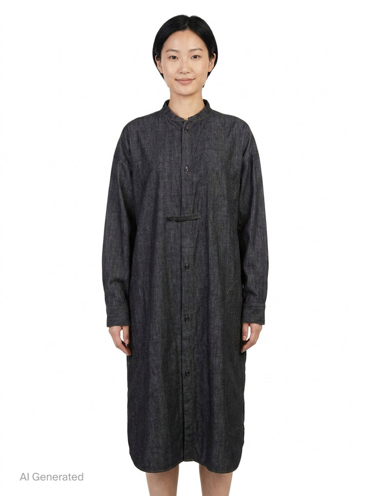 Denim Gown Shirt | Y's | Club21 - front