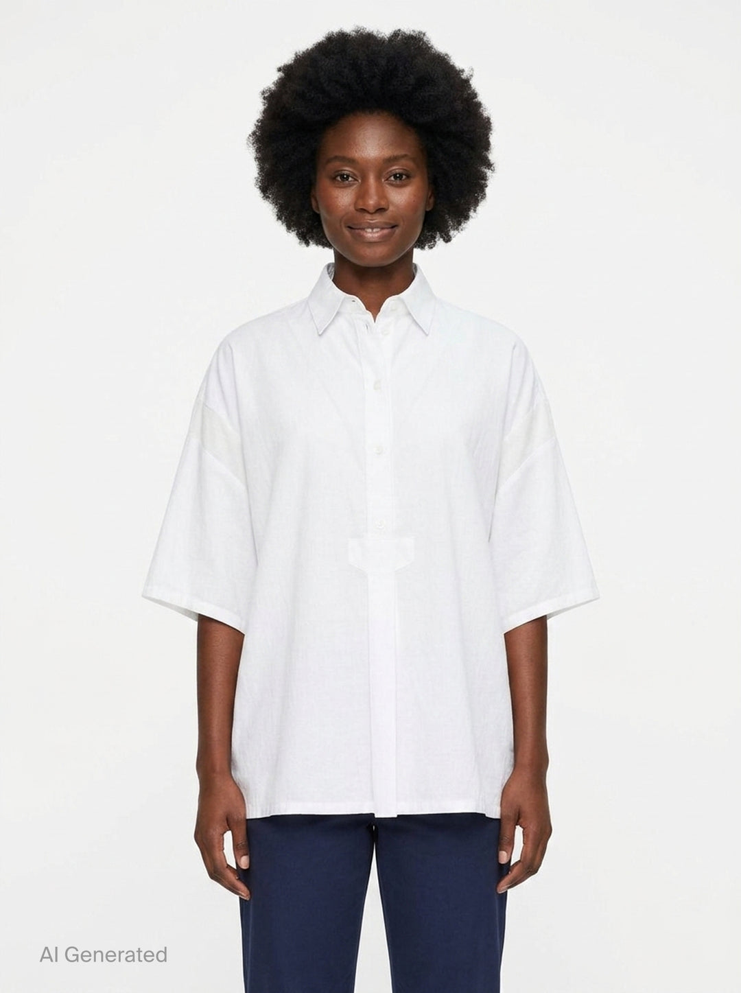 Half Sleeve Rib Blouse | Y's | Club21 - front