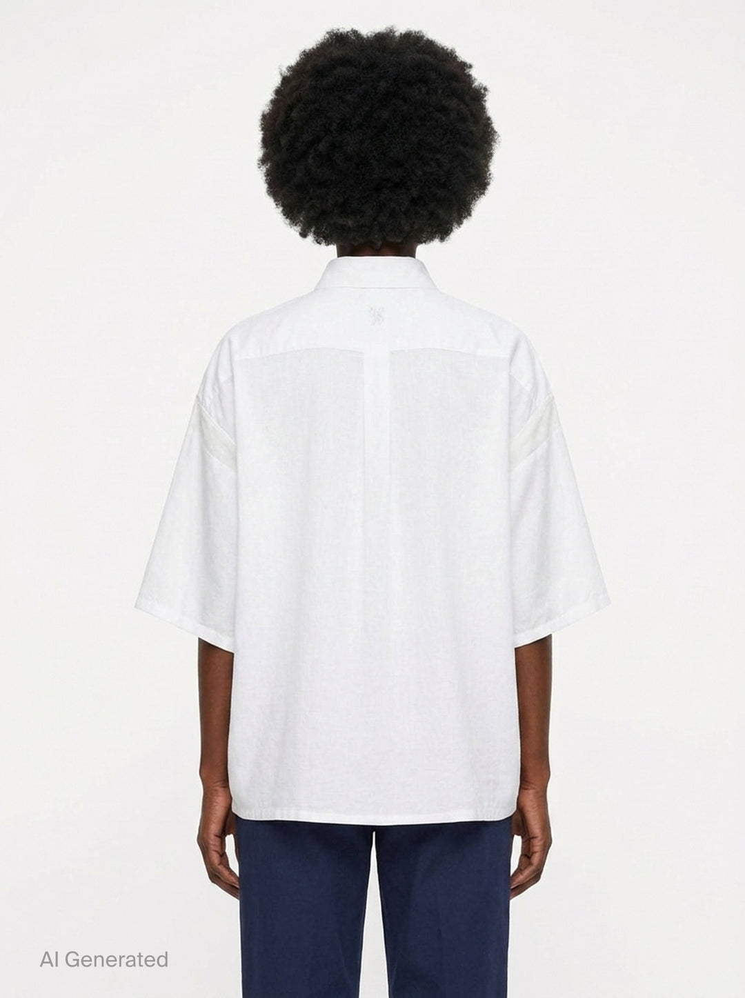 Half Sleeve Rib Blouse | Y's | Club21 - back