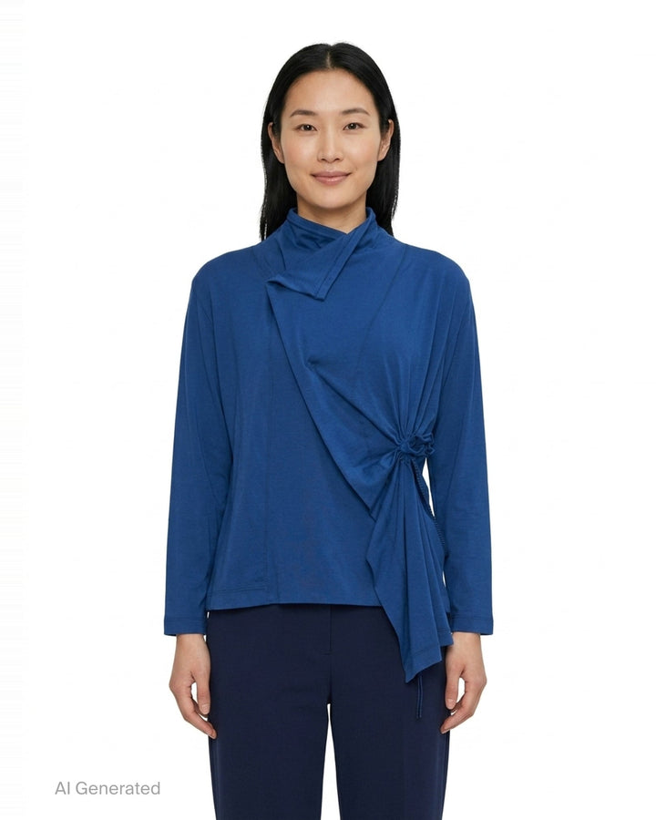Lace-Up String Cardigan | Y's | Club21 - front