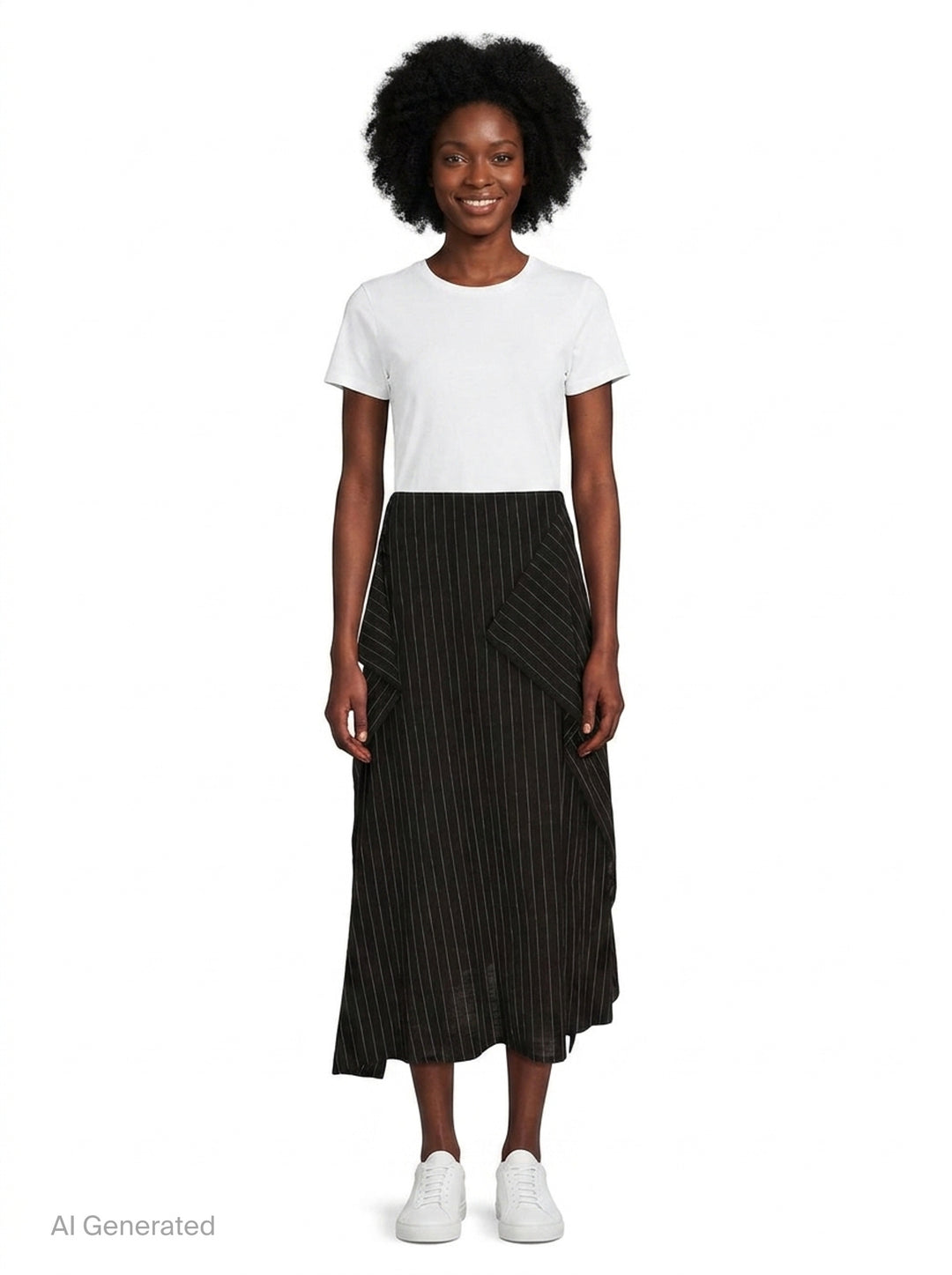O-Wrap Flare Skirt | Y's | Club21 - front