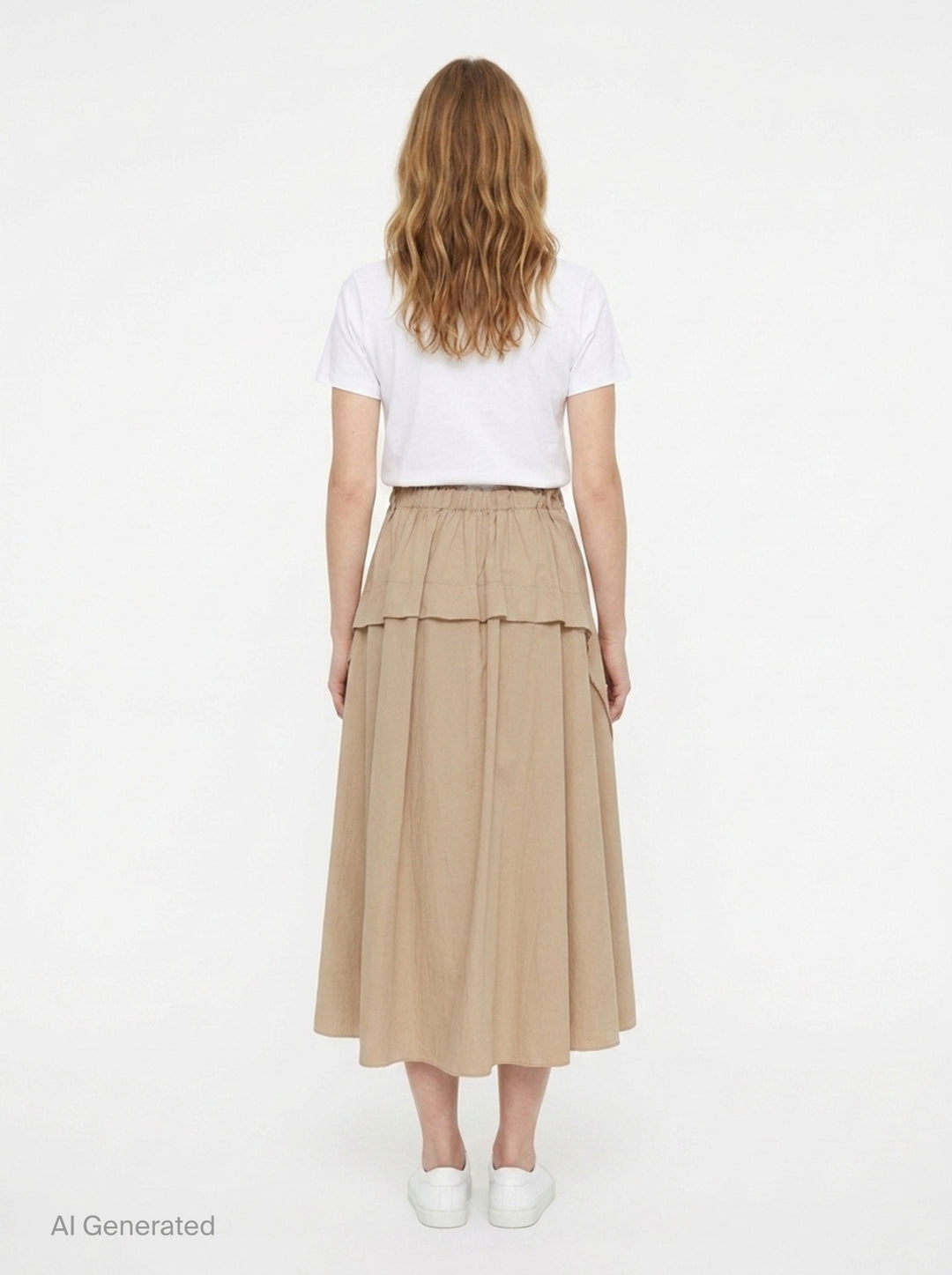 Panel Flare Midi Skirt | Y's | Club21 - back