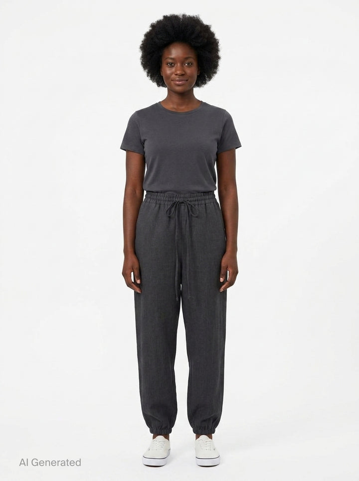 Relaxed Drawstring Joggers | Y's | Club21 - front