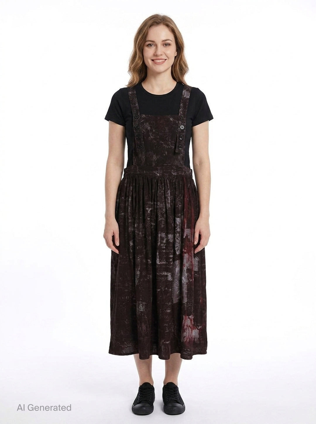 Shoulder Strap Gather Skirt | Y's | Club21 - front