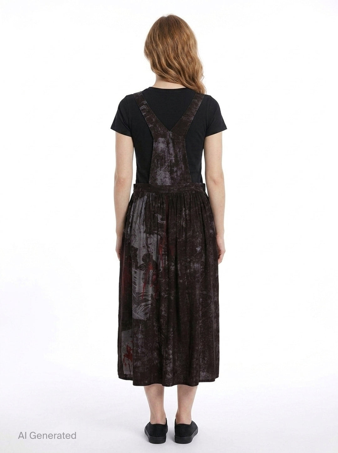 Shoulder Strap Gather Skirt | Y's | Club21 - back