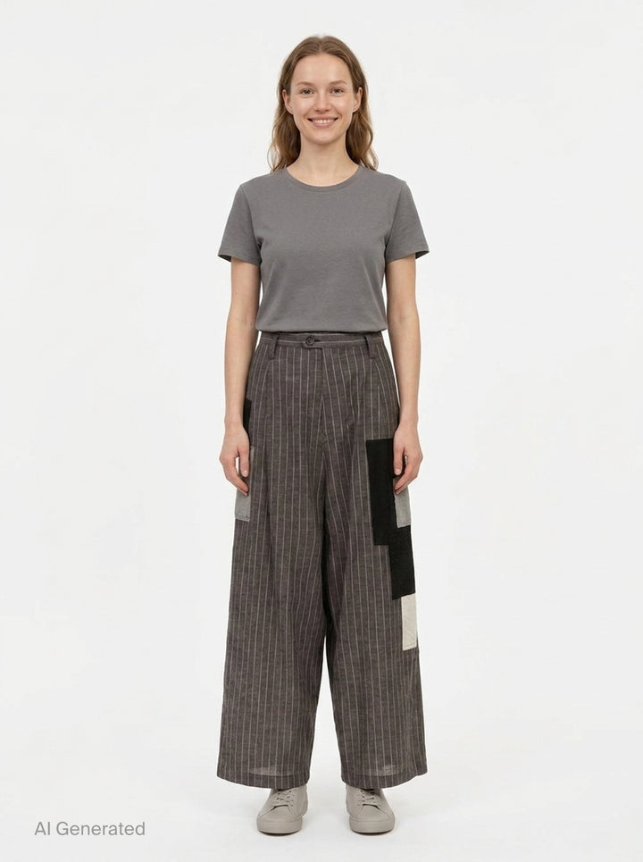 Tuck Loose Wide Pants | Y's | Club21 - front