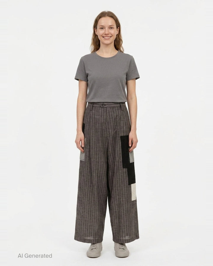 Tuck Loose Wide Pants | Y's | Club21 - front