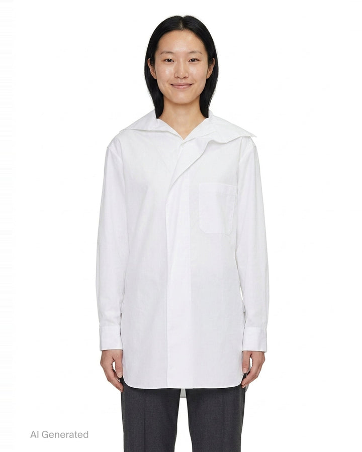 U-Sailor Collar Shirt | Y's | Club21 - front