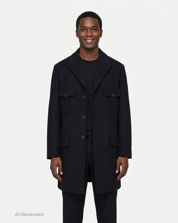 Four Pocket Doctor Jacket | Yohji Yamamoto | Club21 - front