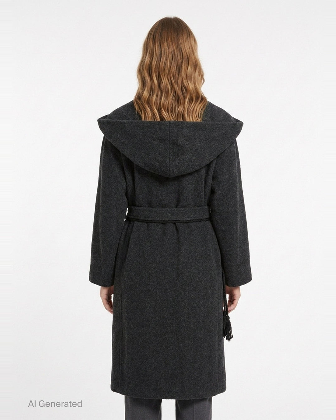 Hooded Duffle Coat | Yohji Yamamoto | Club21 - back