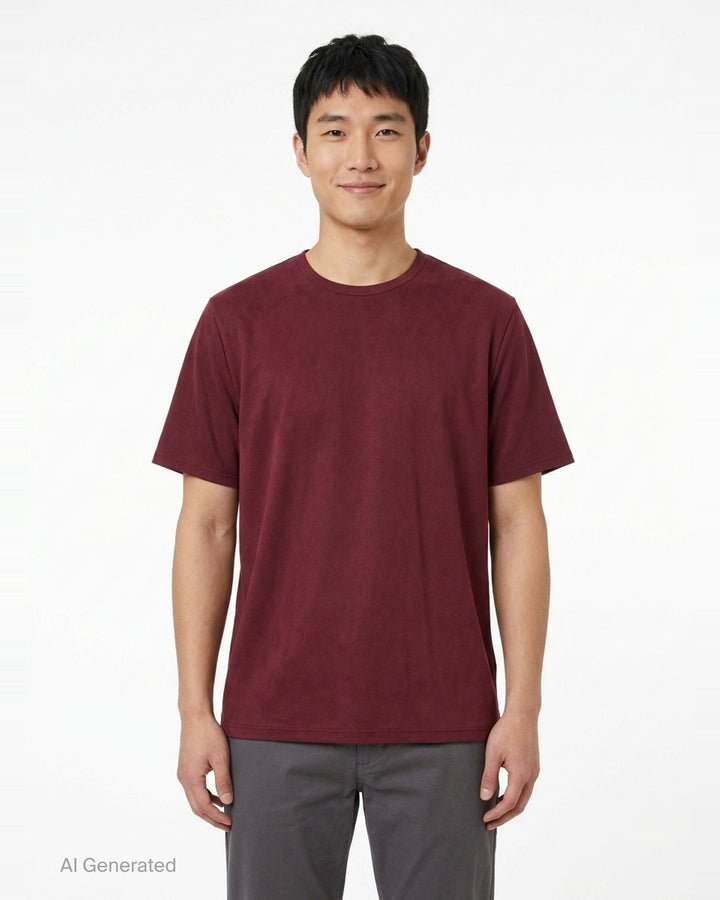 Round Neck Short Sleeve Tee | Yohji Yamamoto | Club21 - front