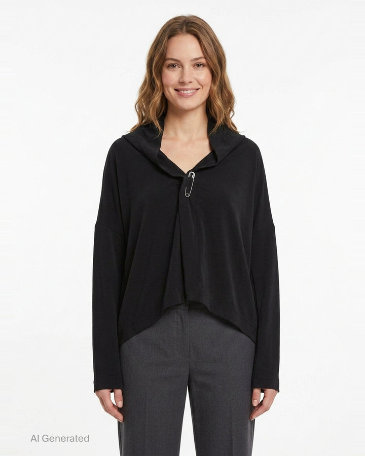 Square Blouson Jacket | Yohji Yamamoto | Club21 - front