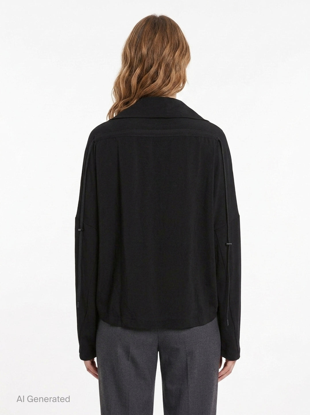 Square Blouson Jacket | Yohji Yamamoto | Club21 - back